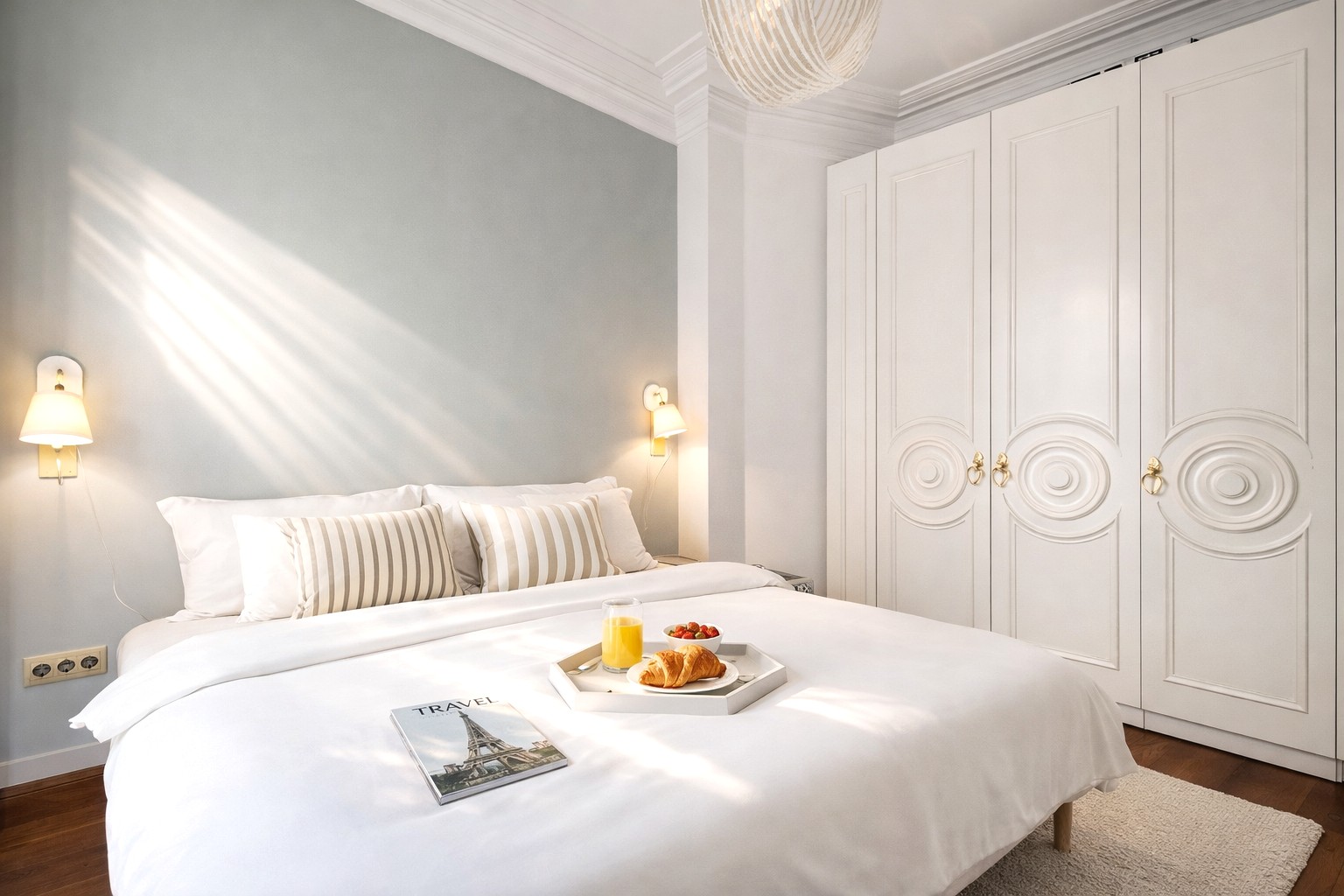 Paris apartment bedroom