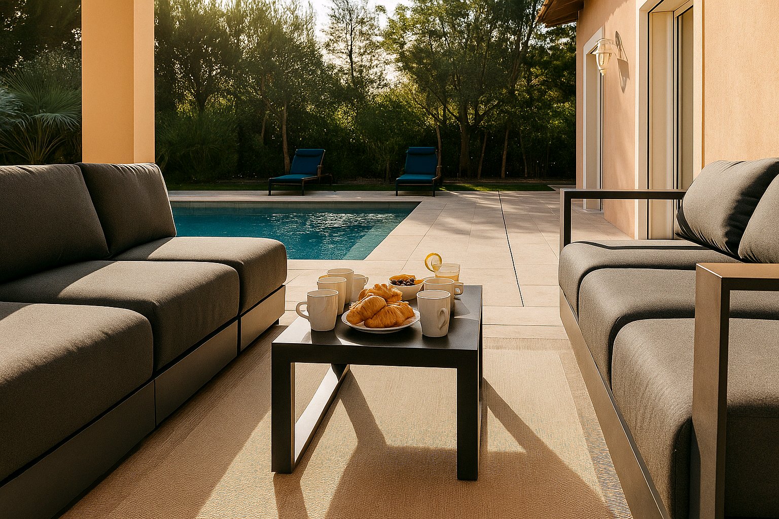 Lounge after transformation