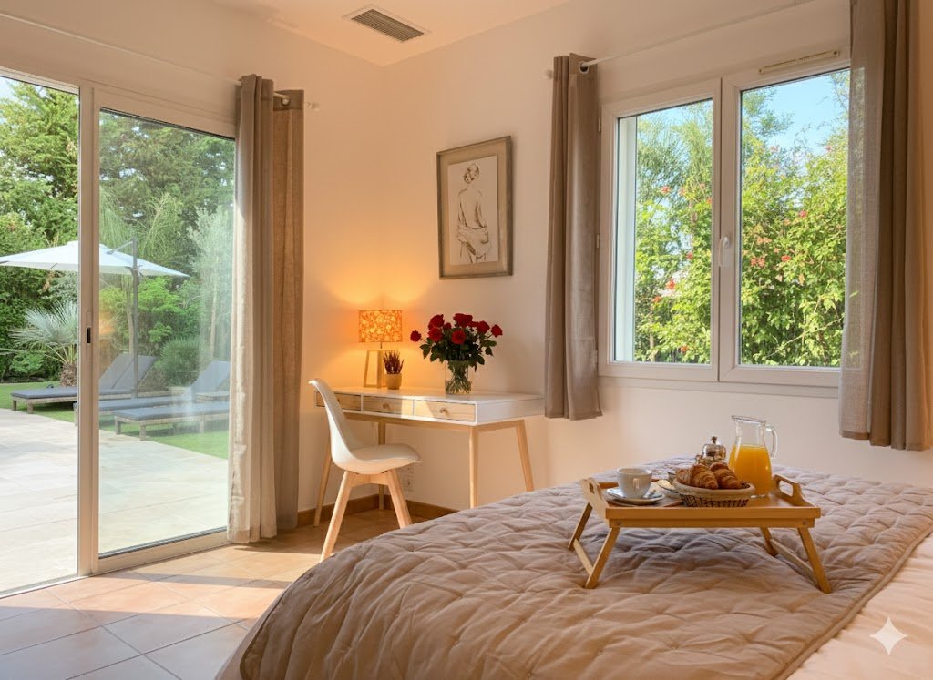 Bedroom after transformation