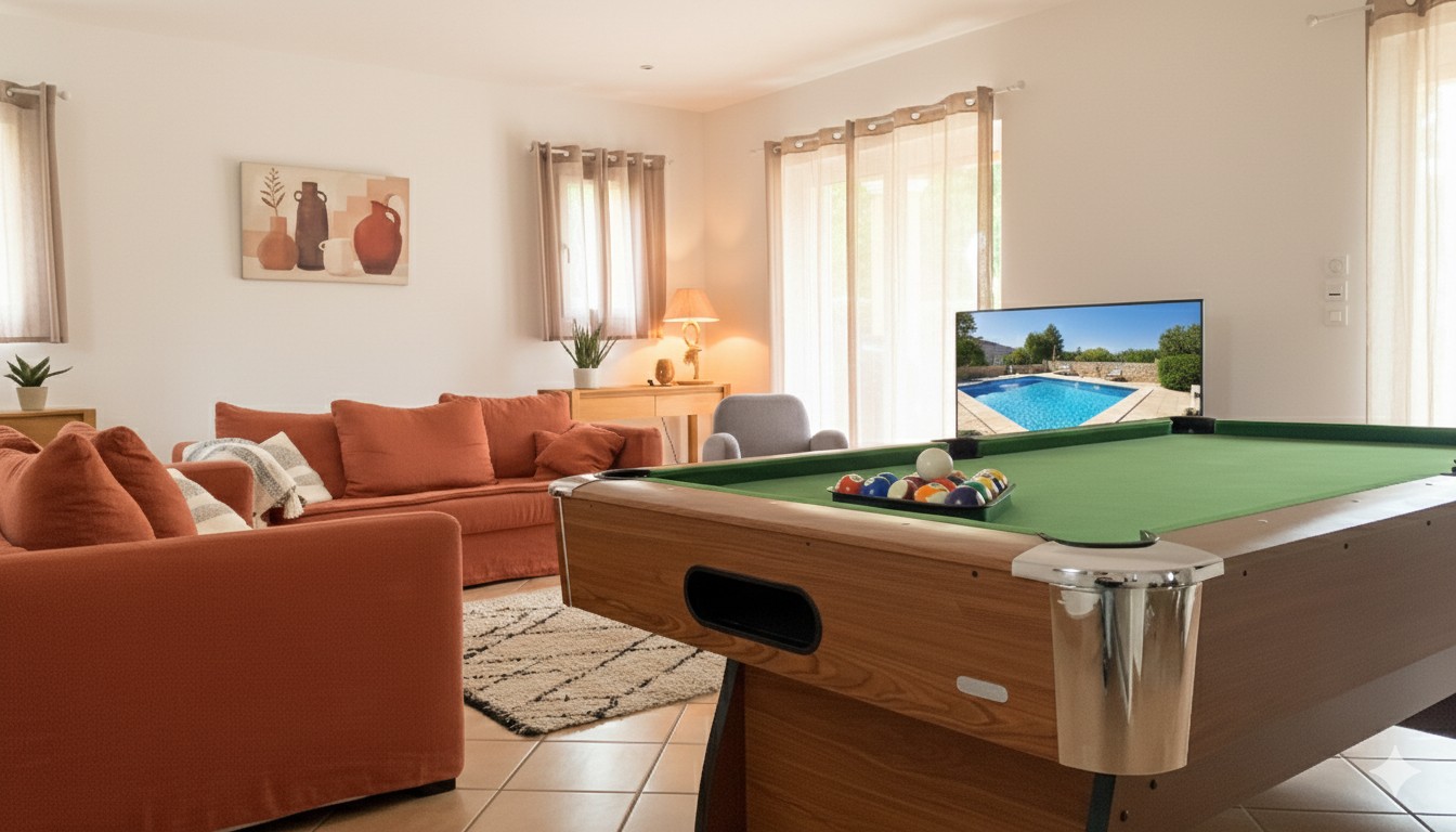 Living room after transformation